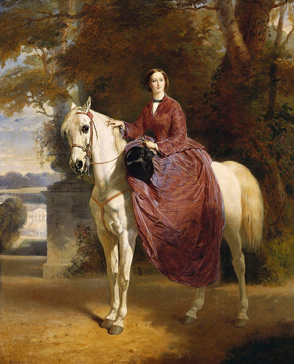 L'impératrice_Eugénie_à_cheval_-_1856_-_Charles_Édouard_Boutibonne.jpg