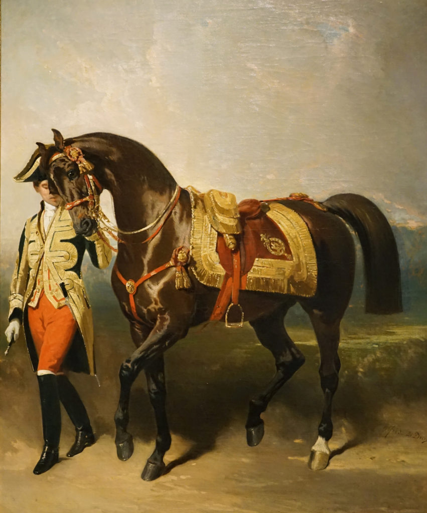 Pierre-Alfred-de-Dreux-Oil-Painting-The-Emperors-Horse-1853-1-851x1024.jpg
