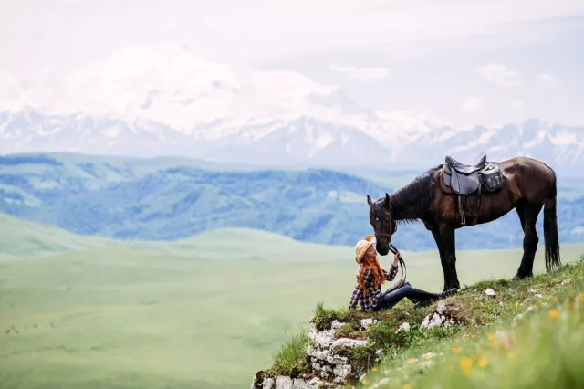 Конная база Хасана Салпагарова, фото 1