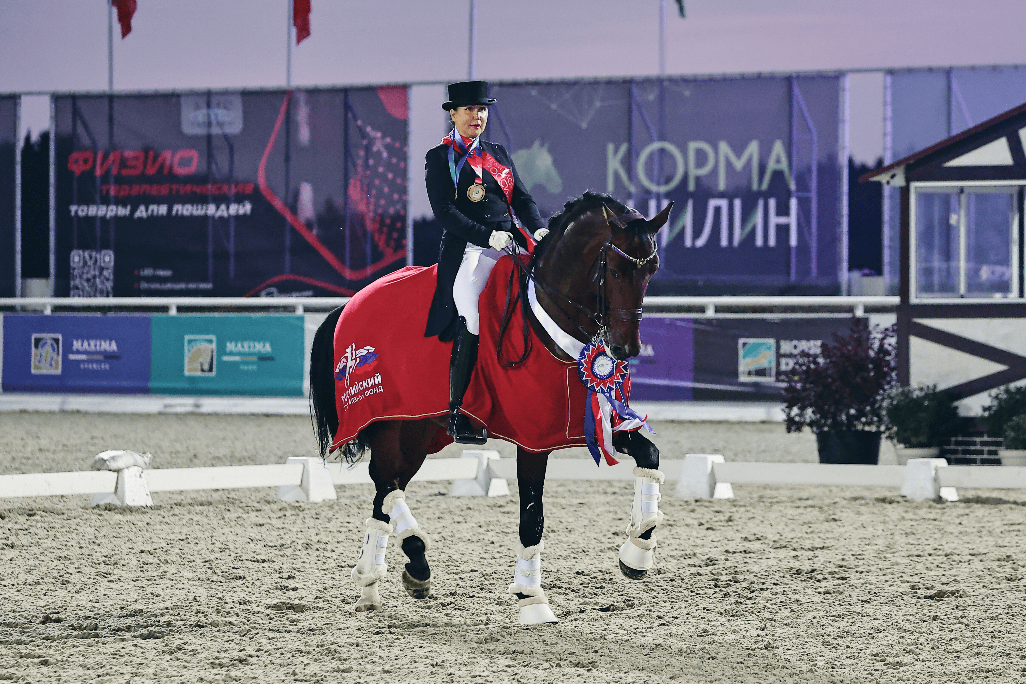 Инесса Меркулова — победитель Чемпионата России по выездке